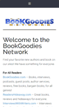 Mobile Screenshot of bookgoodies.net